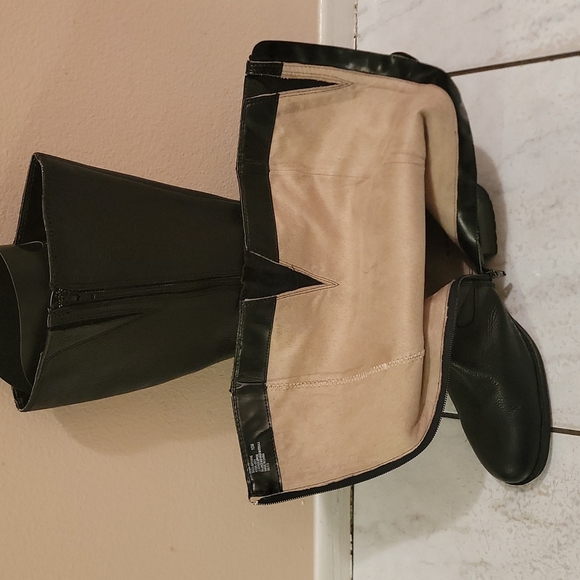 KNEE HIGH LEATHER BOOTS - Picture 7 of 7